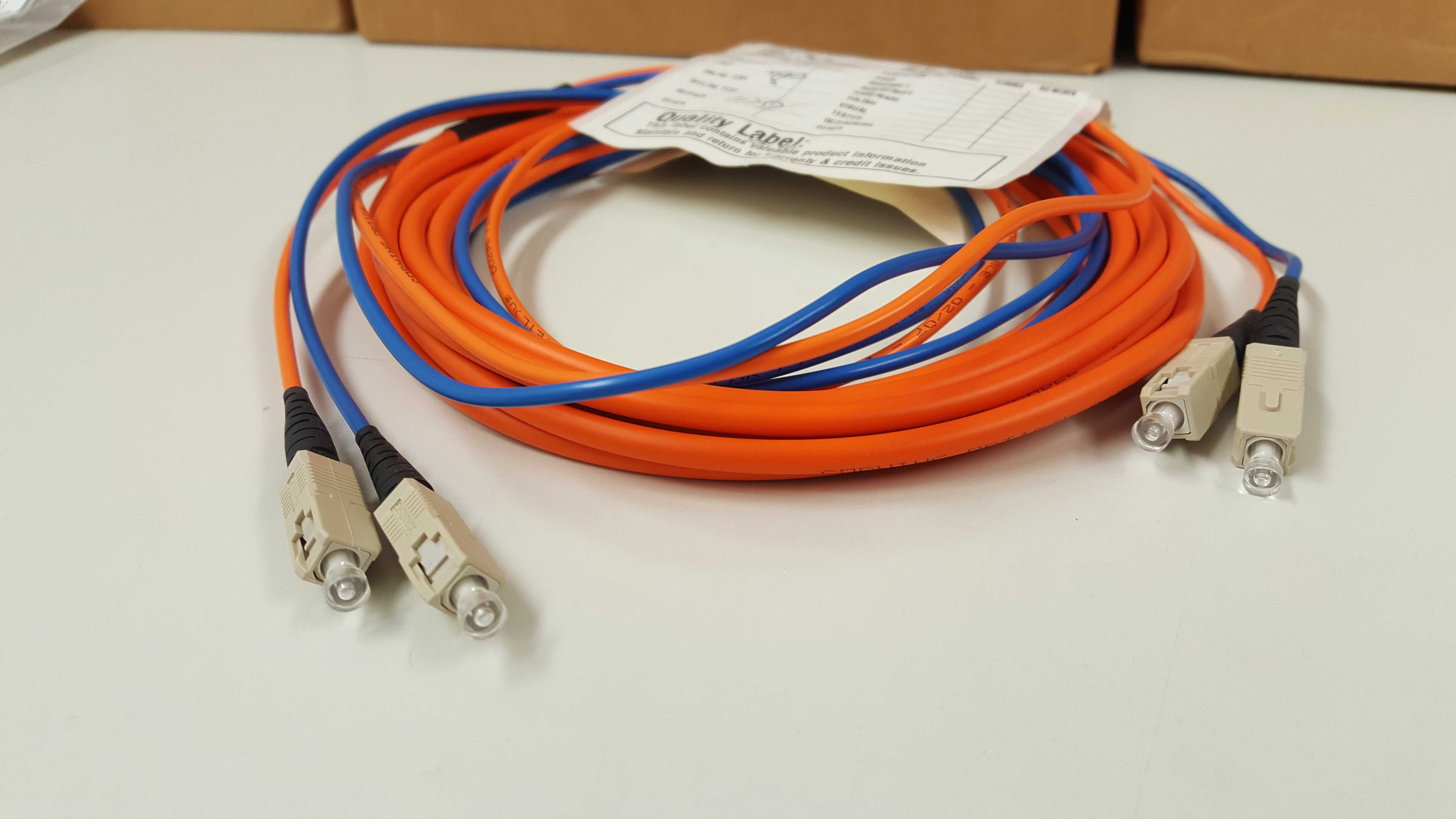 Patchcord optyczny SC CORNING wielomodowy SCPC/SCPC kabel