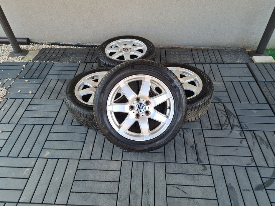 Koła wielosezon 16"5x112Volkswagen Golf Passat Caddy Touran Audi Skoda