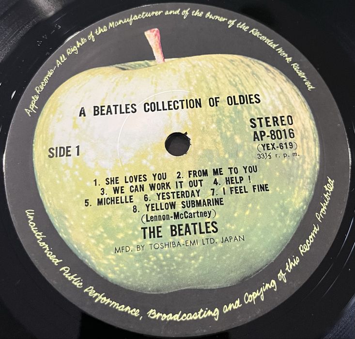 The Beatles - Collection of Beatles Oldies (Winyl, Japan, EX, 1973)