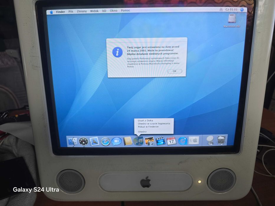 apple emac a1002 sprawny macintosh