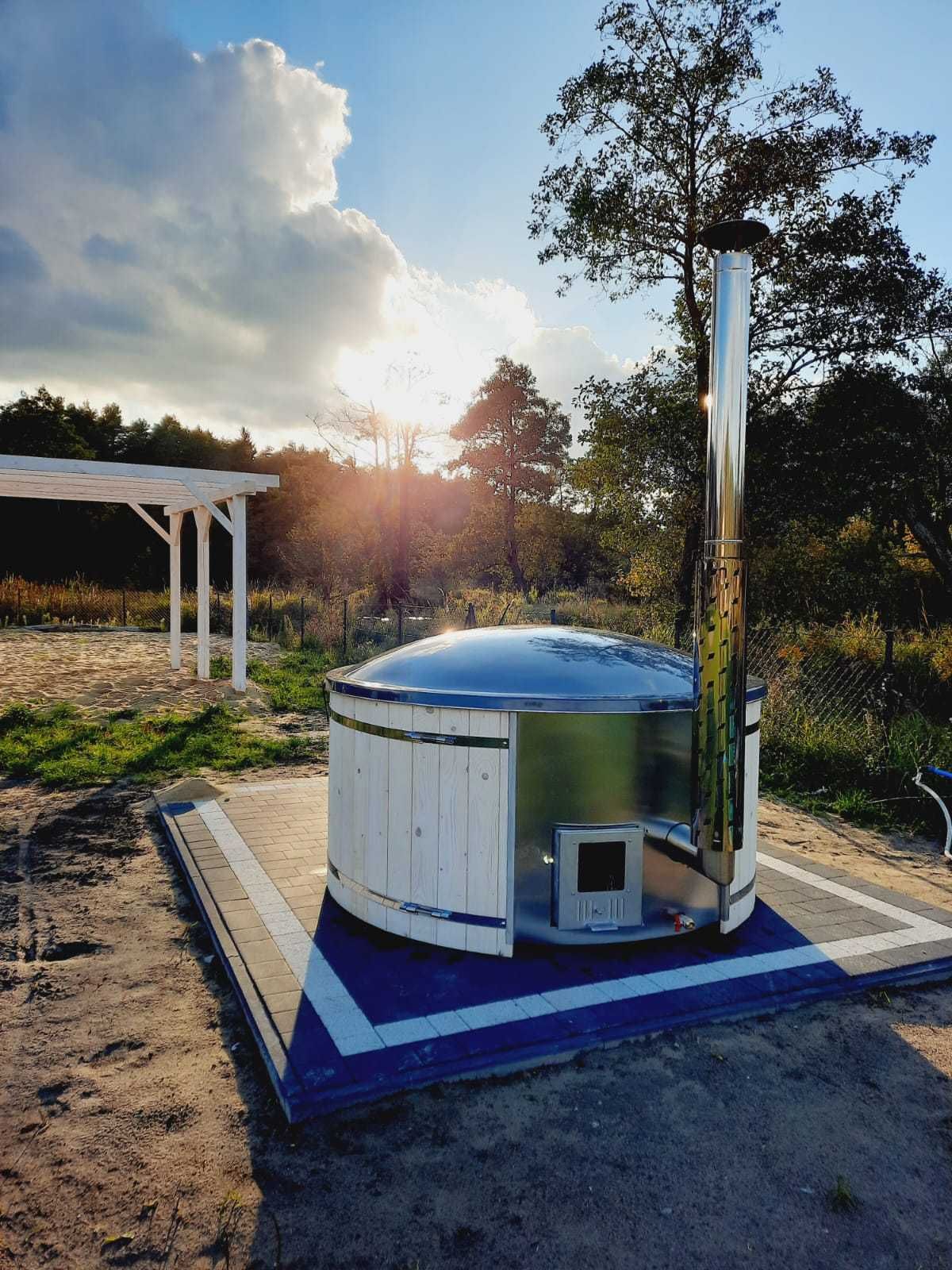 Domek z balią i jacuzzi , Zwierzyniec dla 2-8 osób