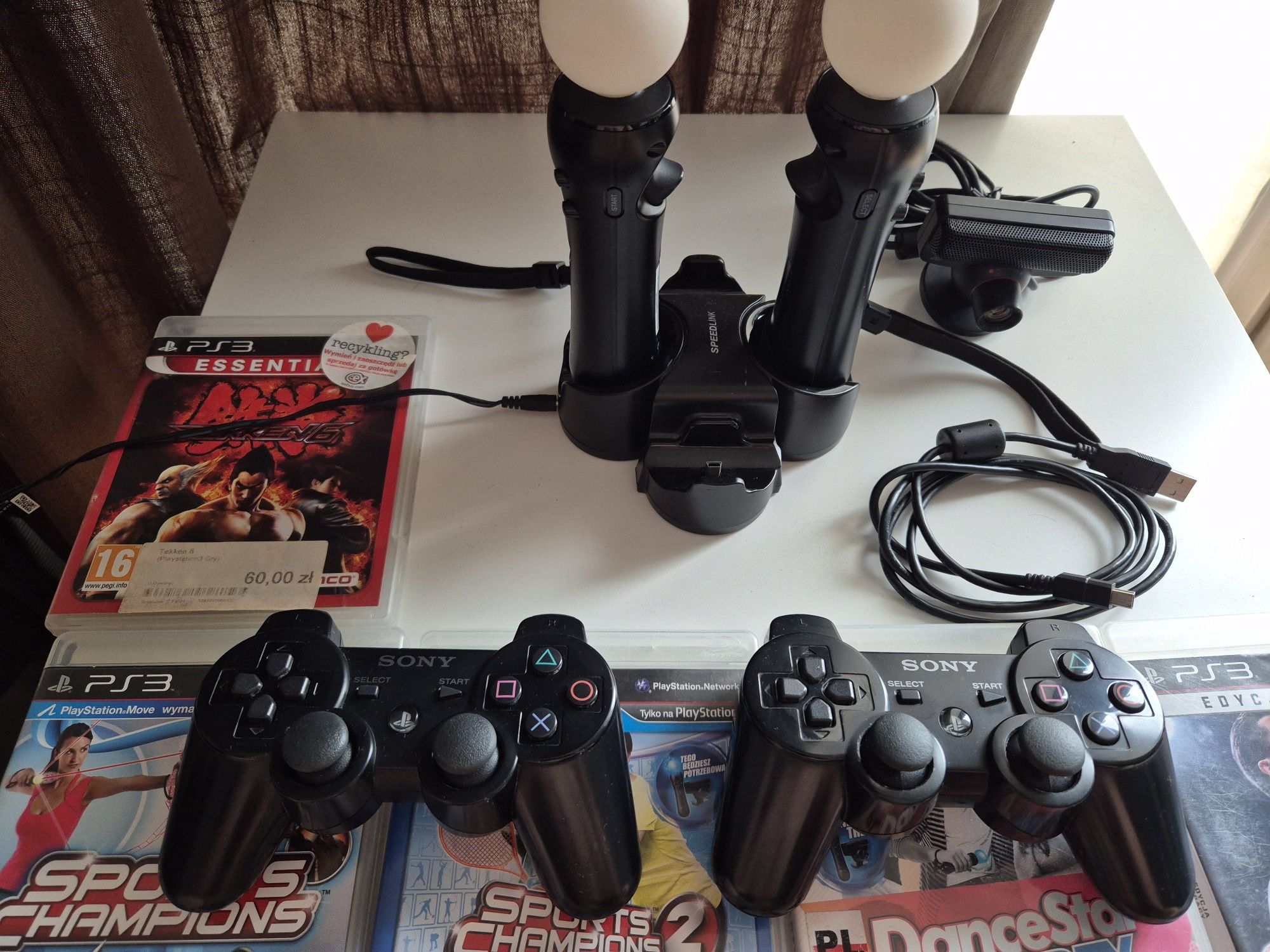 Pady, move, kamera, ps3 play station 3