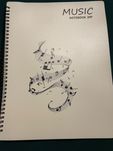 Music Notebook. Notebook dla nut. Zeszyt dla nit