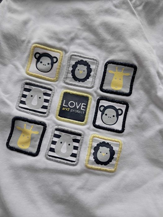 Rampersik niemowlęcy małpka lew nosorożec bez rękawów Obaïbi