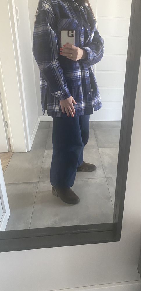 Kurtka w kratę H&M