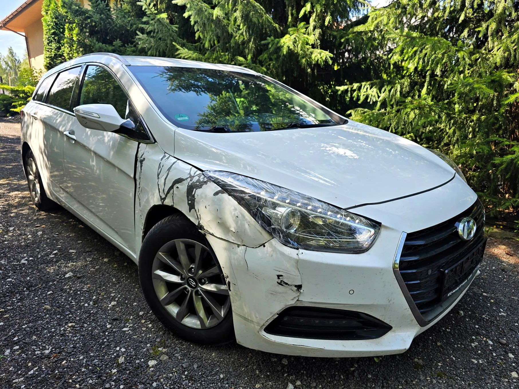 Hyundai i40 Lekko uszkodzony-w Pełni sprawny-Max Opcja-Piękny-OKAZJA!