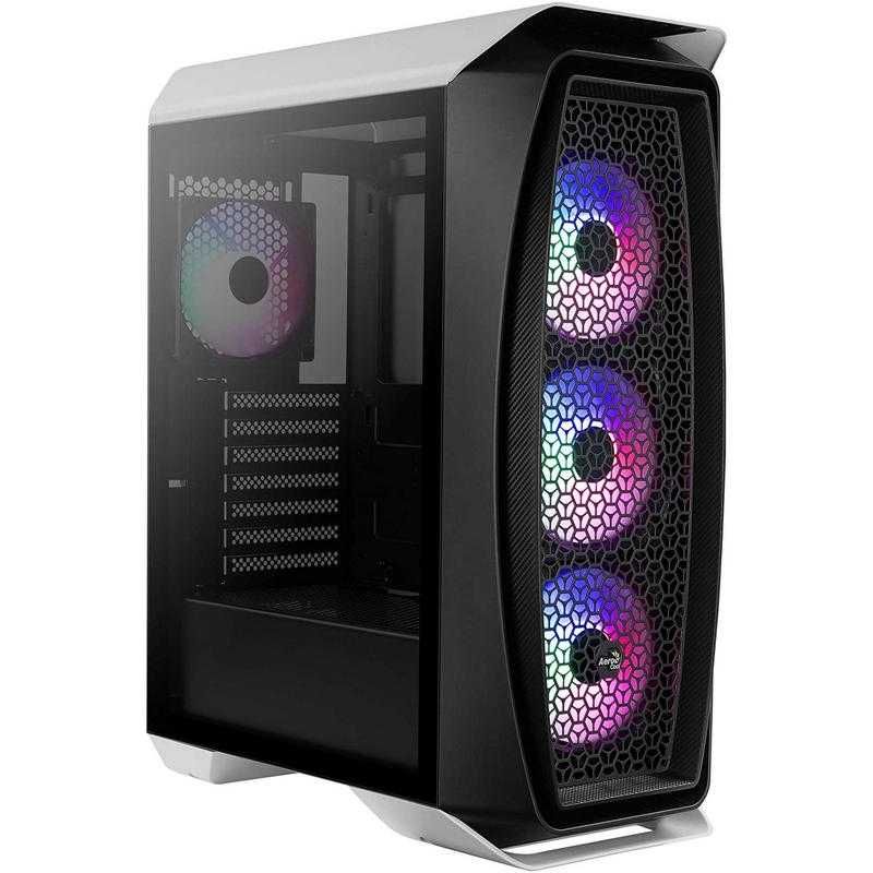 Caixa atx aerocool Aero One Mini Frost RGB USB 3.0 White