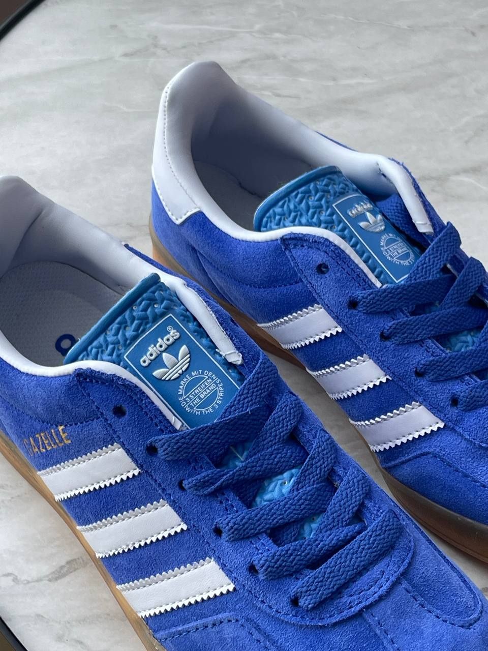 Жіночі кросівки Adidas Gazelle Indior Shoes Blue