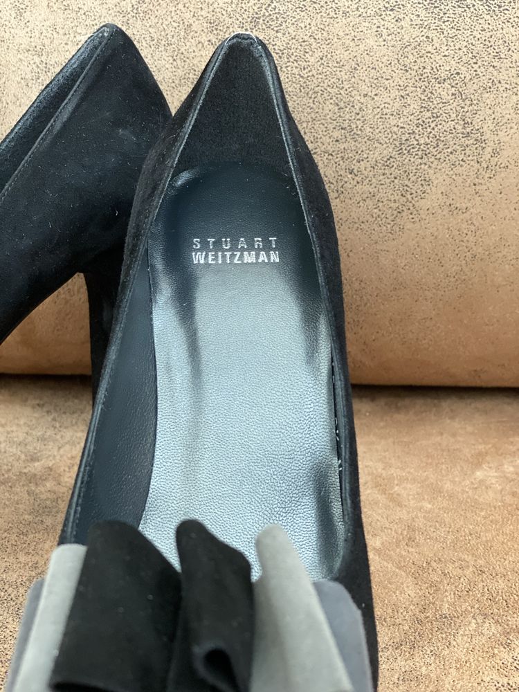Новые замшевые туфли Stuart Weitzman