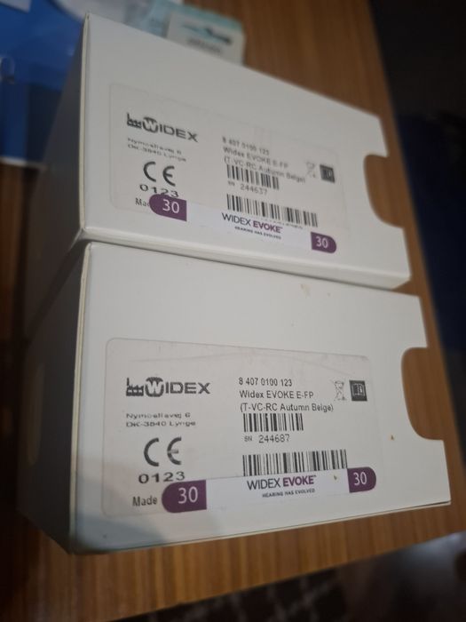 Aparat słuchowy dwoje uszu. Audiofon, widex EVOKE E-FP