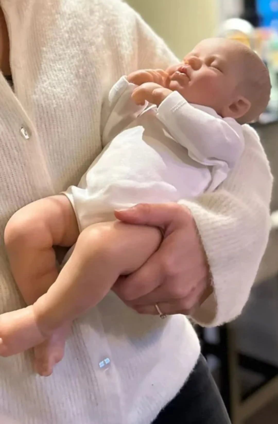 Piękna lalka typ Reborn dzidziuś bobas z akcesoriami