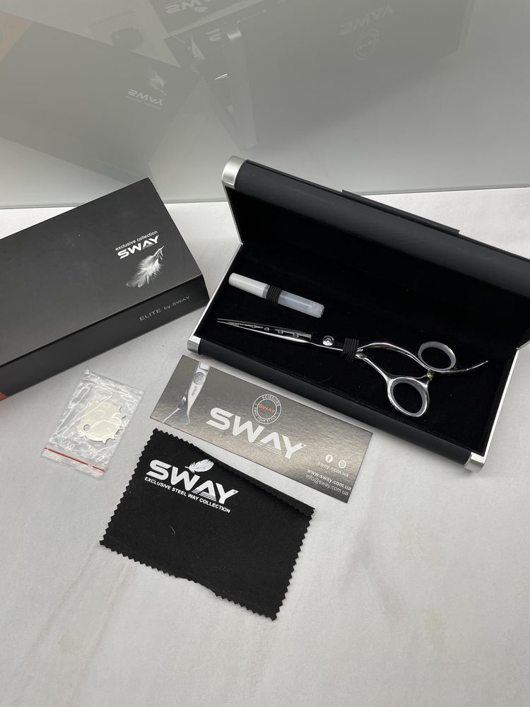 Професійні перукарські ножиці Sway Elite 206 у розмірі 6 дюймів