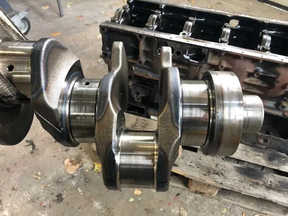 Wał Korbowy Scania 124 400KM 380KM Idealny Nominał bez Rys Stan Ideał