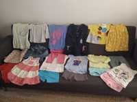 Lote 30 -  20 peças de roupa de menina Verão 2 anos