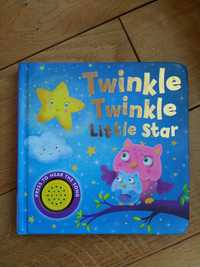 Książka po angielsku dla dzieci z piosenką twinkle twinkle little star