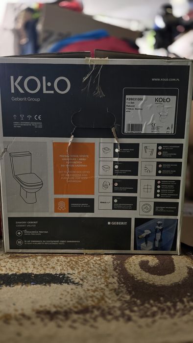 WC stojące Koło rekord z deską