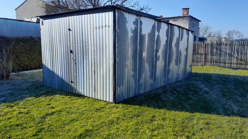 Garaż blaszany garaze 3x5 II gatunek PRODUCENT PROMOCJA