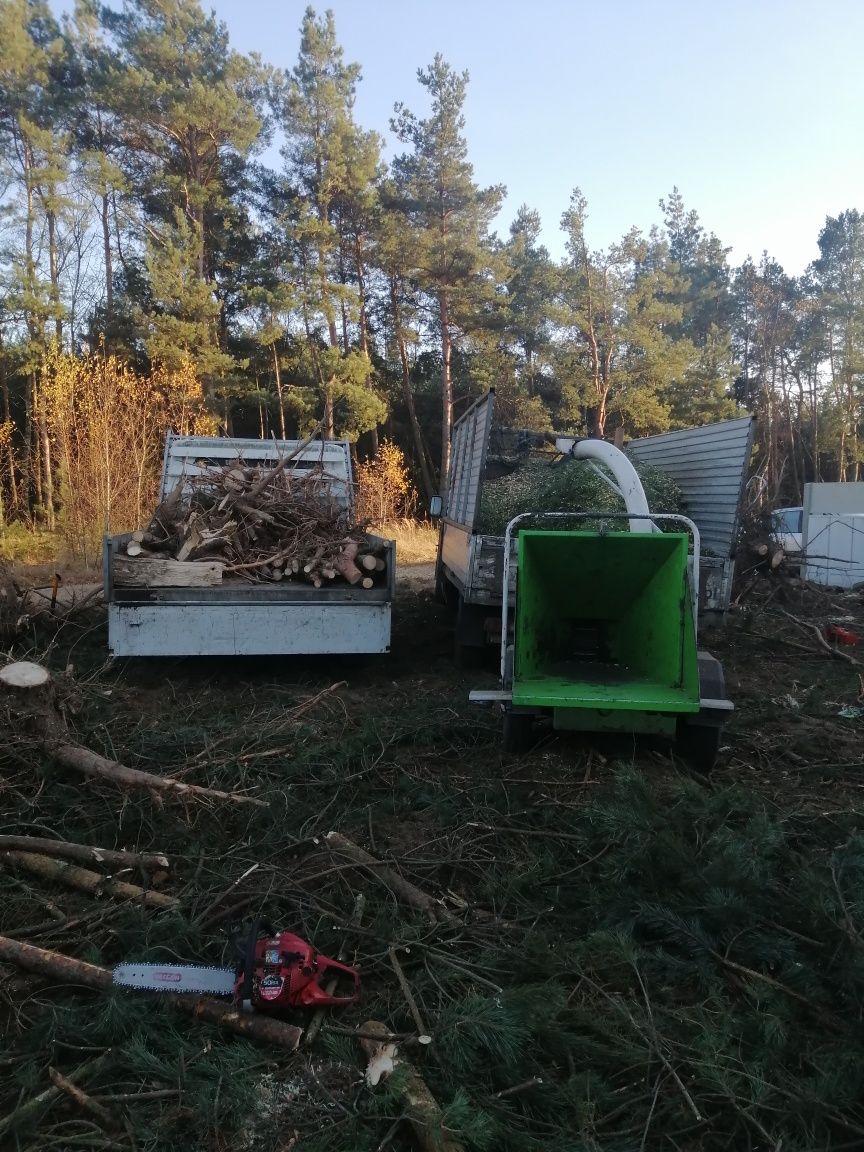 Wycinka i piel.drzew pojedynczych i na większych powierzchniach.fvat