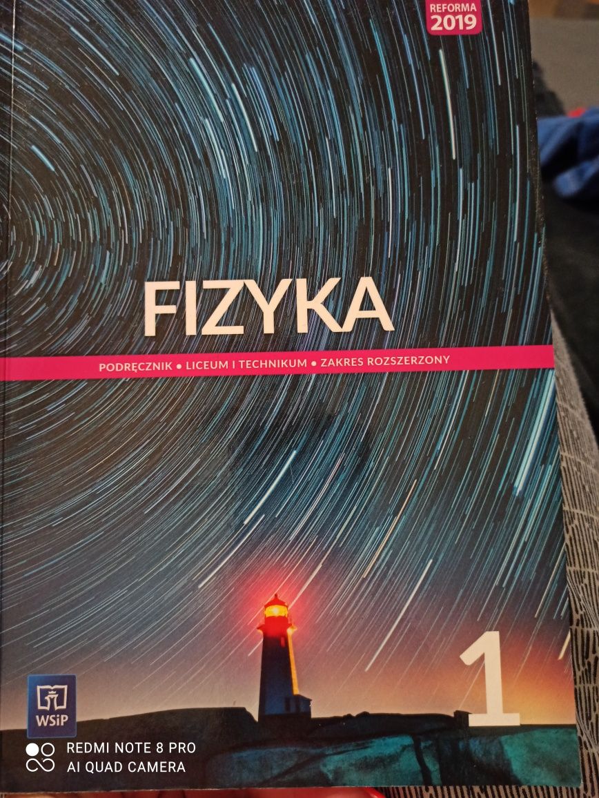 Fizyka do 1 klasy liceum i technikum zakres rozszerzony