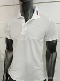 Элегантная брендовая мужская футболка поло