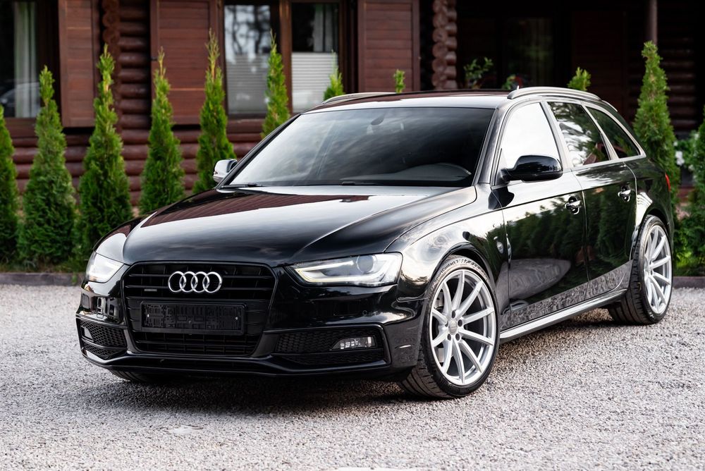 Audi A4 Avant 2.0T 211KM Quattro S-Line Xenon LED Nav Alcantara Grz. Fot Tempomat