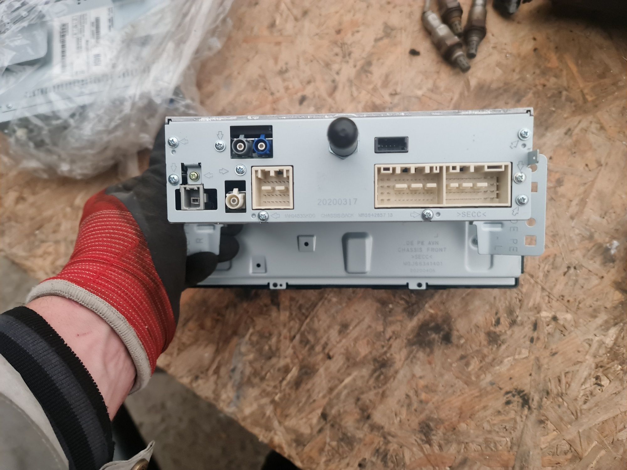 Radio hyundai ioniq 2020rok. Bdb . Wyswietlacz .