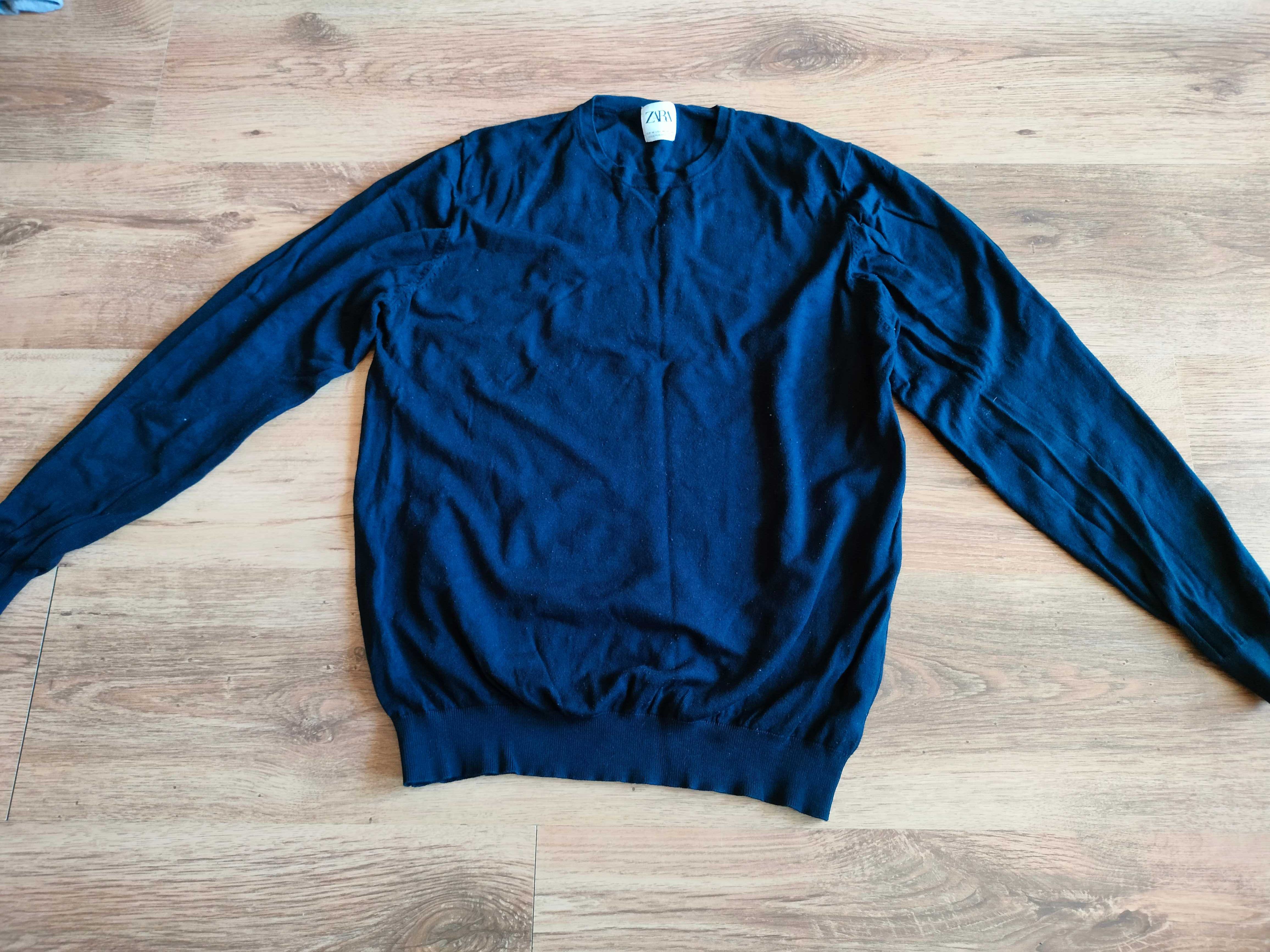Sweter męski Zara M granat