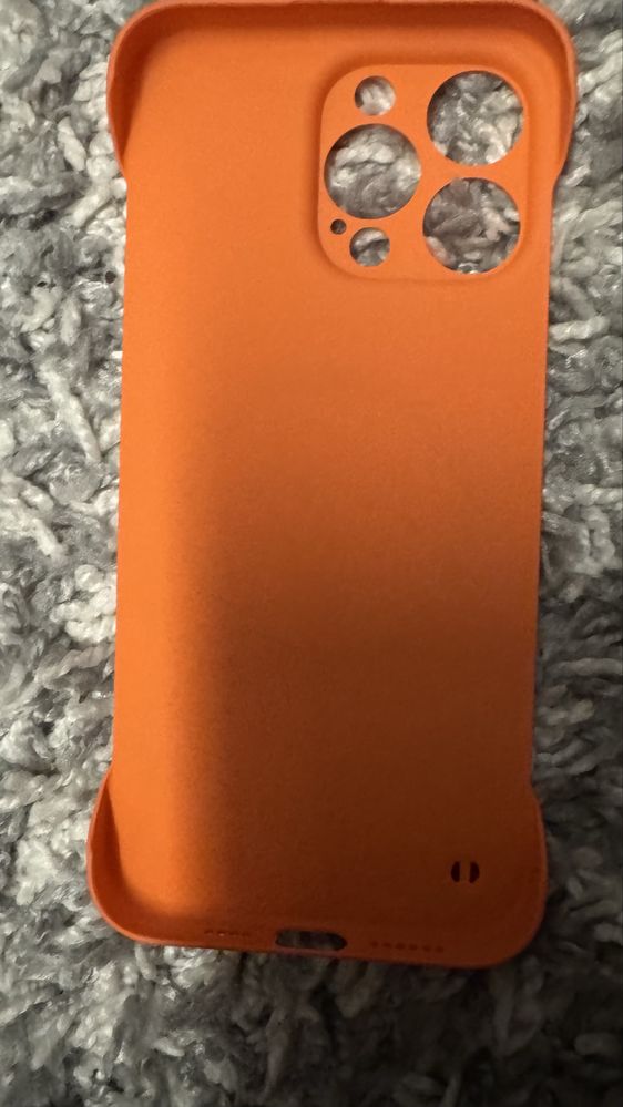 Plecki ciemnopomaranczowe iphone 15 pro max magsafe