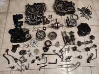 Kawasaki KSF 250 silnik części KLR 250 wał cylinder głowica skrzynia