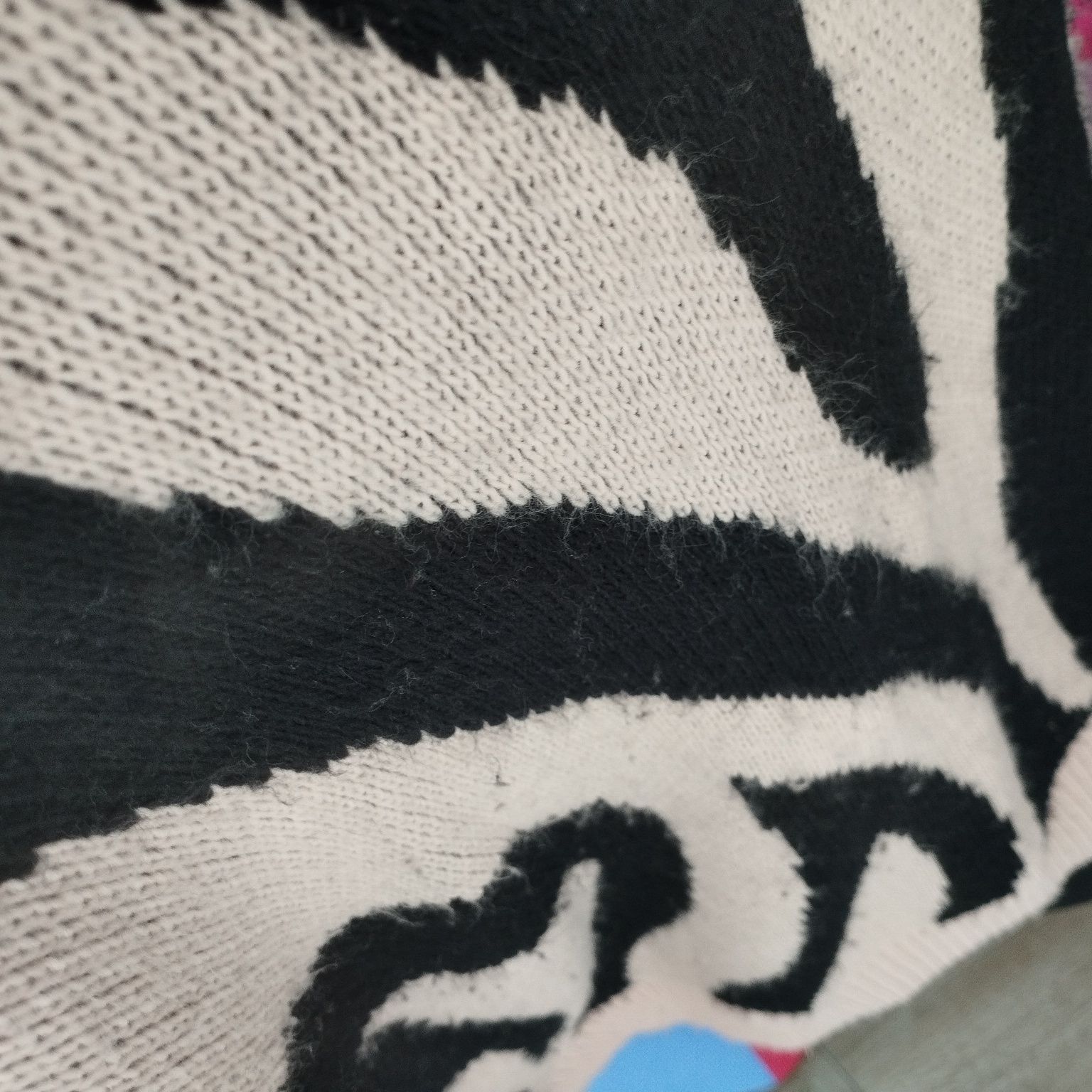 Swetr zebra oversize