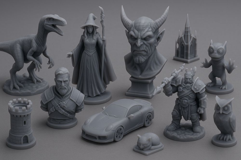 3D-друк із найвищою точністю — SLA/Resin Фотополімерний друк