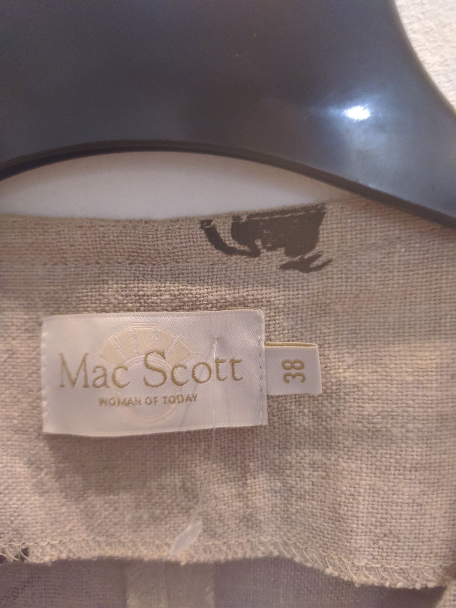 Льняной жакет Mac Scott