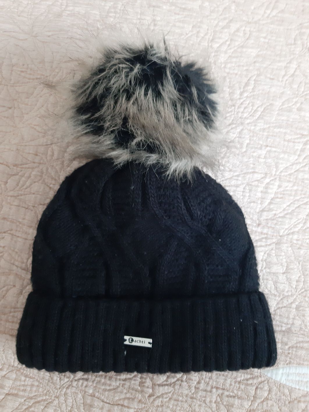 Зимова шапка, комплект з хомутом