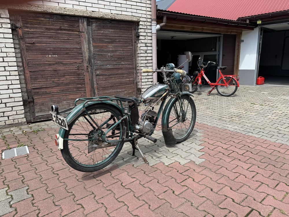 Motocykl klasyk Monark 118cc w dobrym stanie