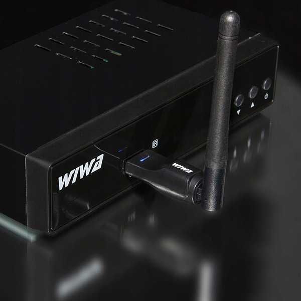 Antena WiFi USB do dekoder Tuner WIWA H.265