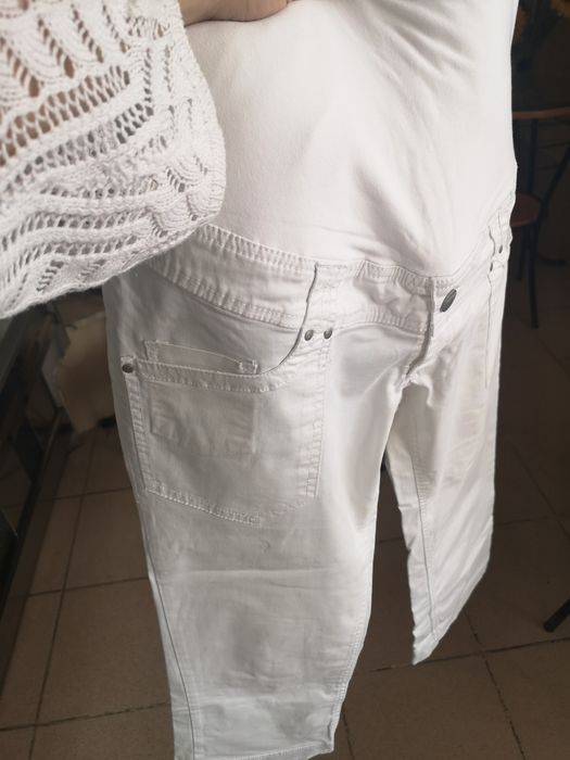 Calças grávida como novas