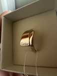 Кольцо cartier золотое