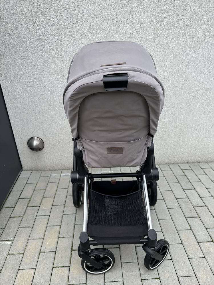 Cybex Priam 2.0 2w1 Soho Grey / Chrome Brown