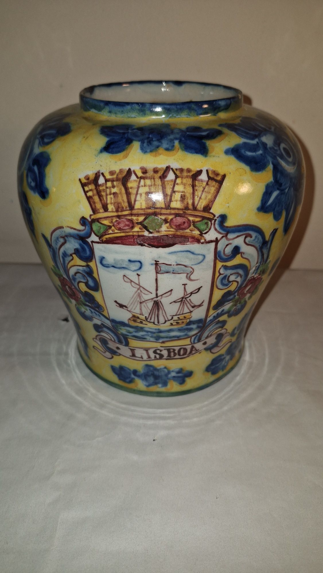 Cachepot ou Jarra Faiança de Sant'Anna