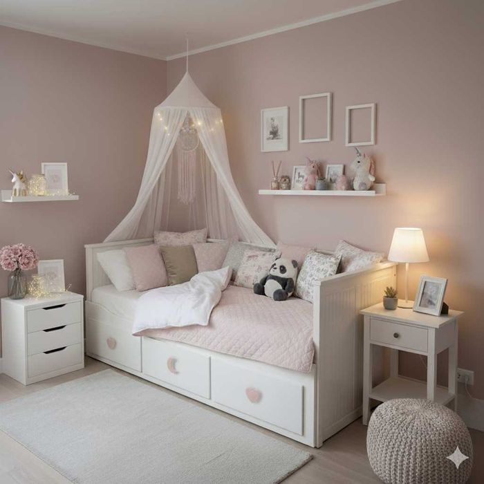 Cama IKEA HEMNES
Cama IKEA indivdupla c/3 gav, branco, 80x200 cm