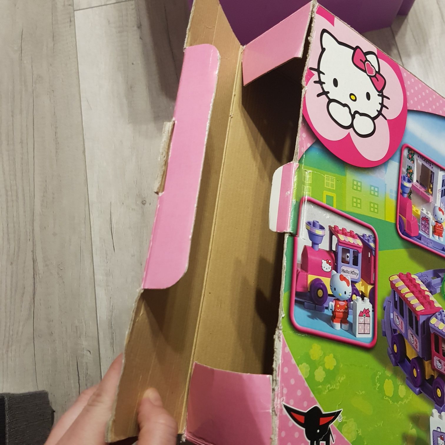 Klocki playbig bloxx hello kitty pociąg