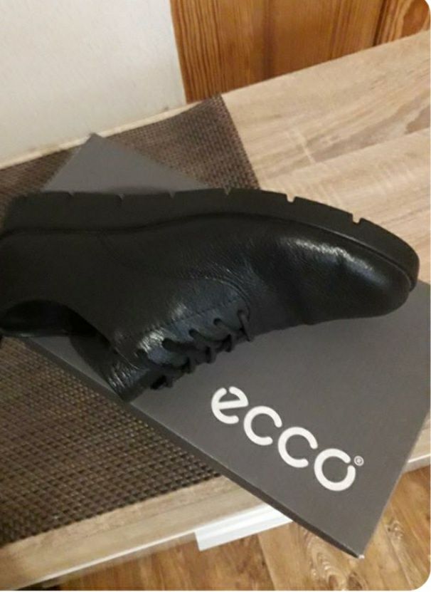 Туфли женские кожаные ECCO б/у