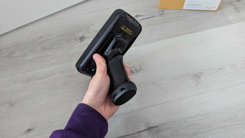 MUNBYN IPDA087 сканер штрихкодів Android 13 з Zebra SE4750, 8000mAh