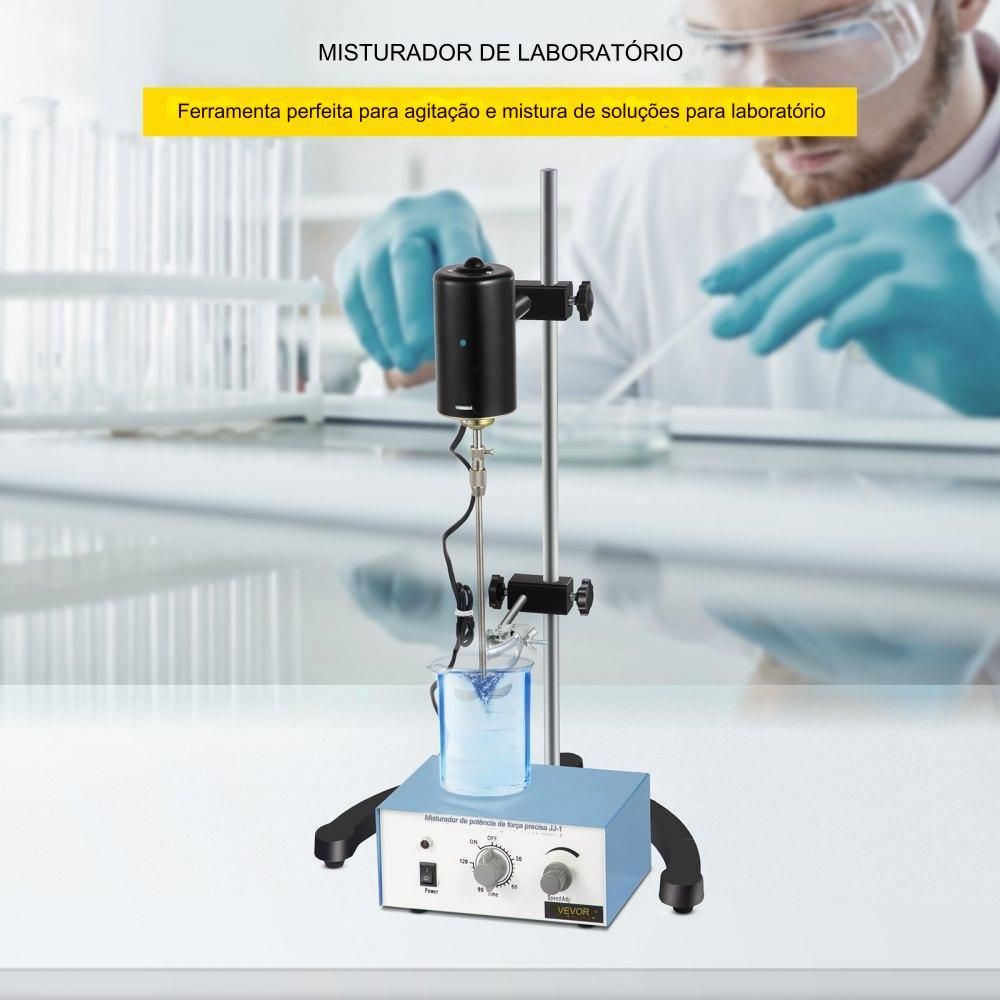 Misturador Magnético de Laboratório com Eixo de PTFE