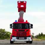 TIR SCANIA R500 STRAŻ POŻARNA Elektryczny Auto Akumulator Pilot DZIECI