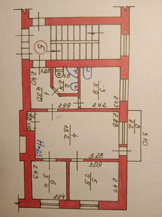 Продам 3-х кімнатну квартиру