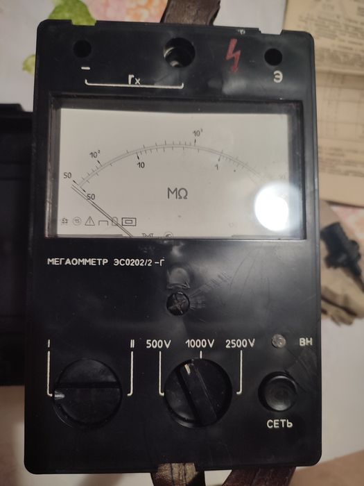 Мегоометр эс0202/2-г