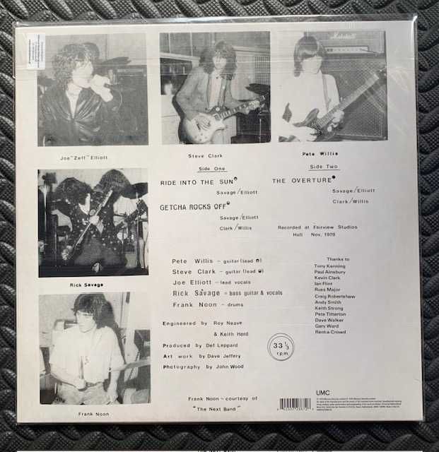 Def Leppard ‎– The Def Leppard E.P. Record Store Day