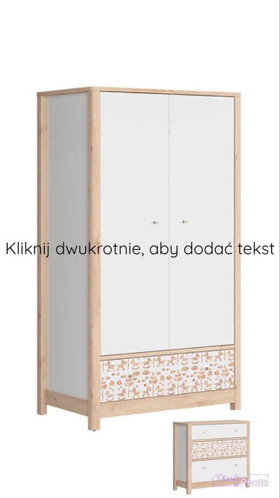 Szafa i komoda Timon BRW