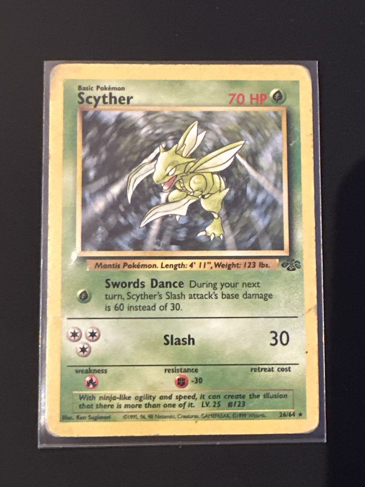 Karta Pokemon Scyther 26/64 #1